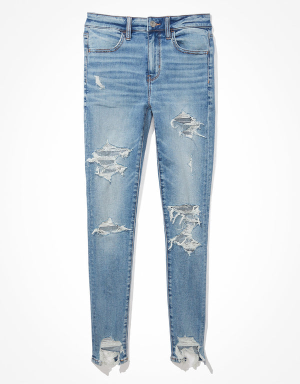 High-Rise Jegging - Azul