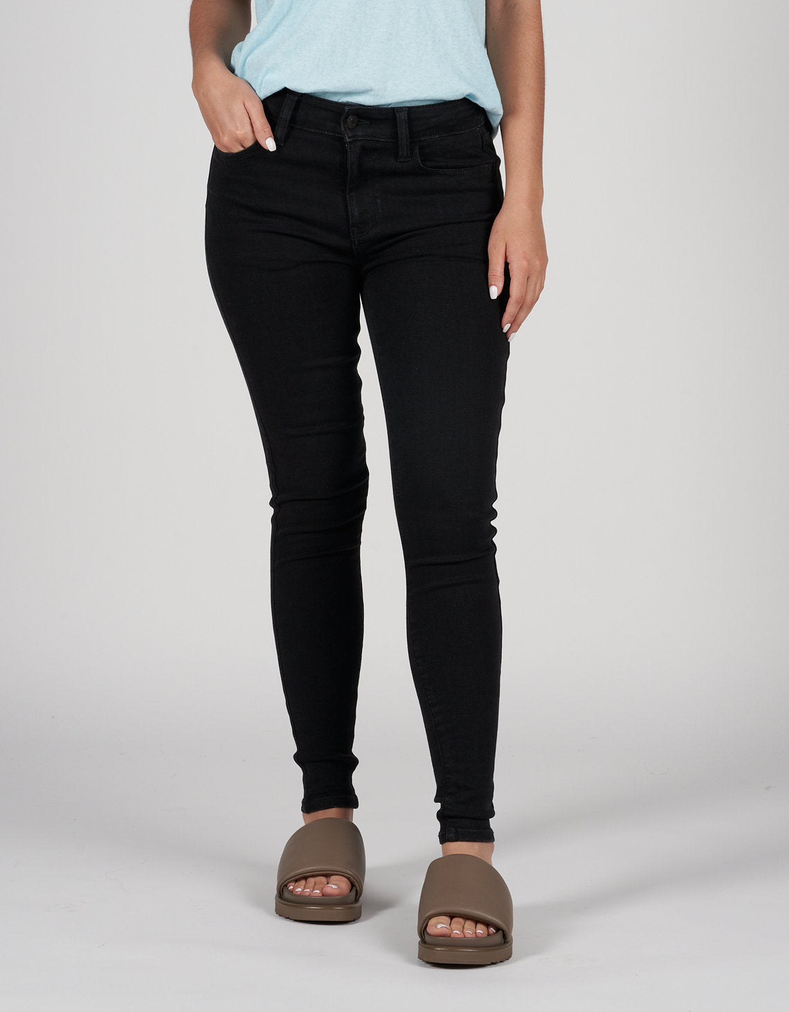 Jegging Ae tiro alto, Ne(x)t Level  - Negro 0433_4126_081_of