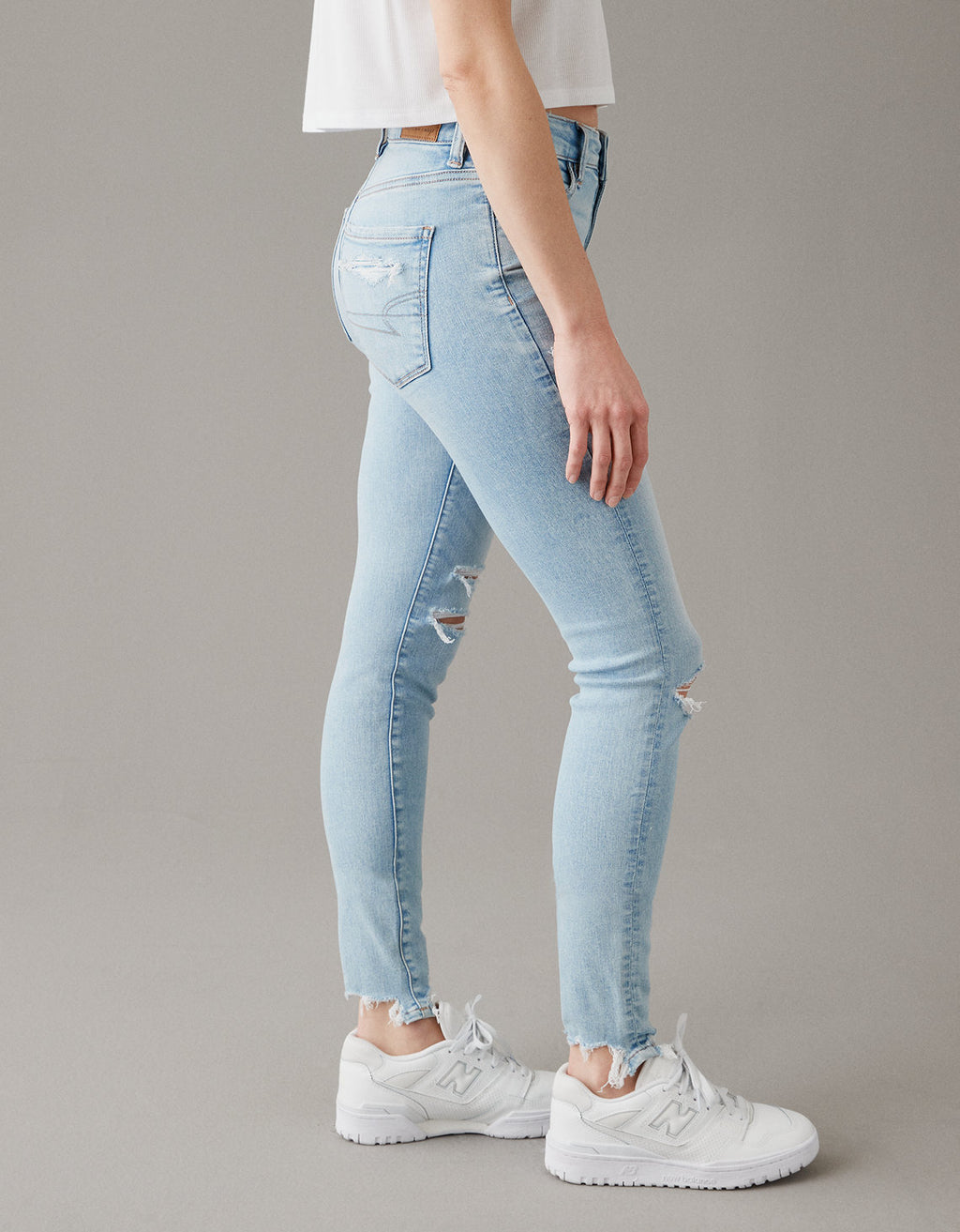 Jegging Ae tiro alto - Azul 0433_4821_403_os