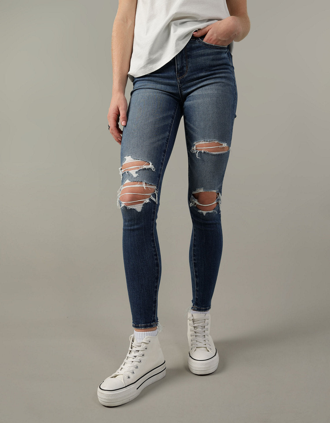 Jegging tiro alto - Azul 0433_4952_913_of