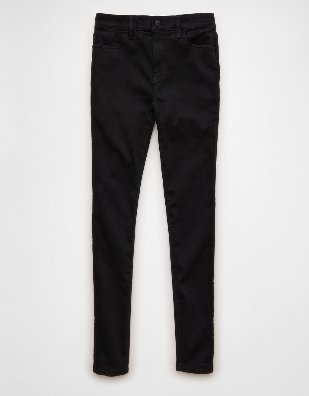Jeggings de tiro alto mujer AE - Negro 0433_5420_085_f