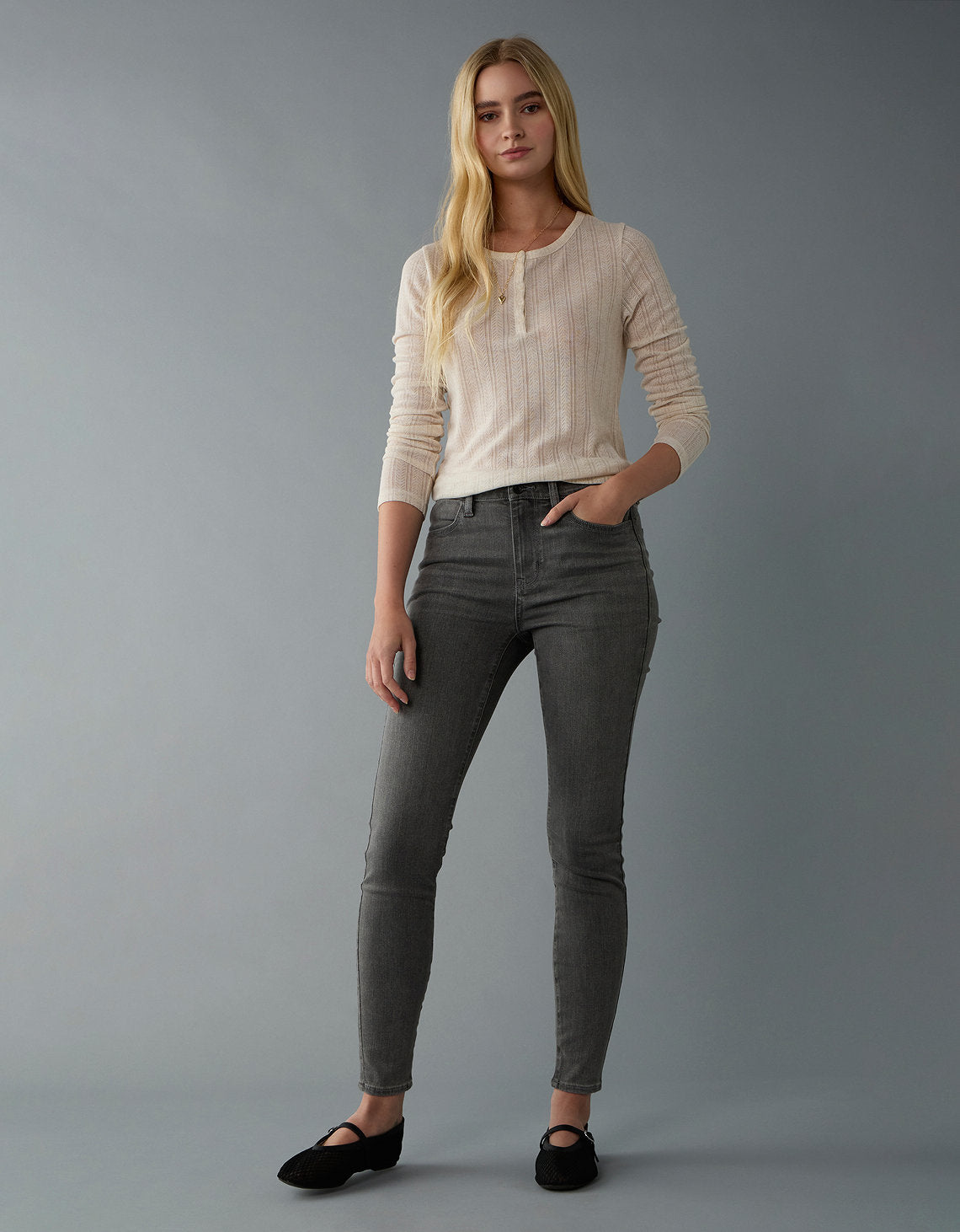 Jegging de Tiro Alto Next Level Ae - Generico 0433_5759_044_of