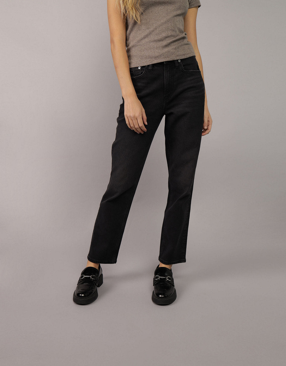 Jean Slim Straight Crop - Negro 0435_4843_167_of