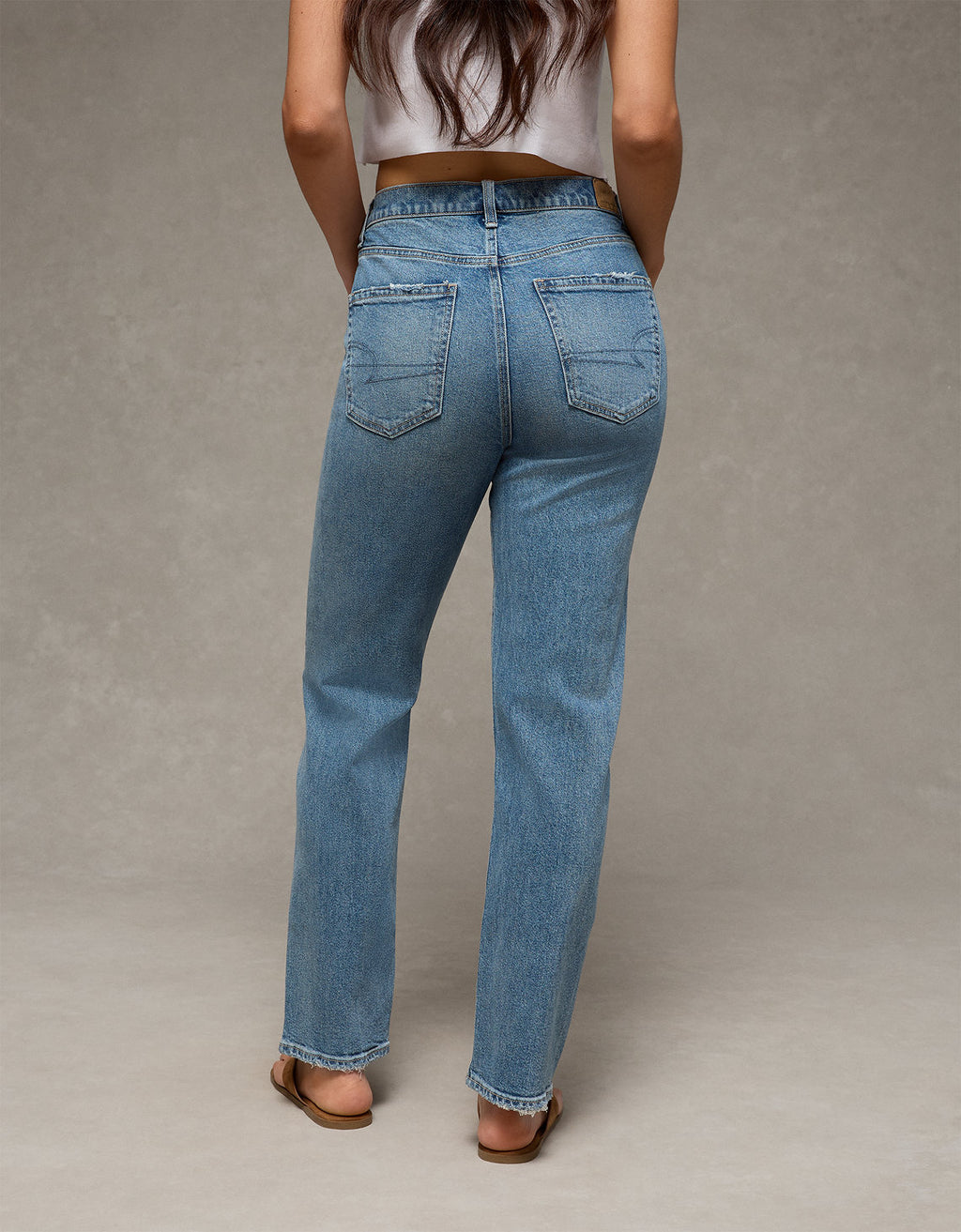 Jean Straight Ankle Tiro Alto Ae - Generico 0435_5803_909_ob
