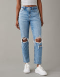 Jean AE mom strigid con rotos - Azul 0436_3936_923_of