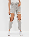 Jean Mom Straight Ae - Gris 0436_4082_036_of