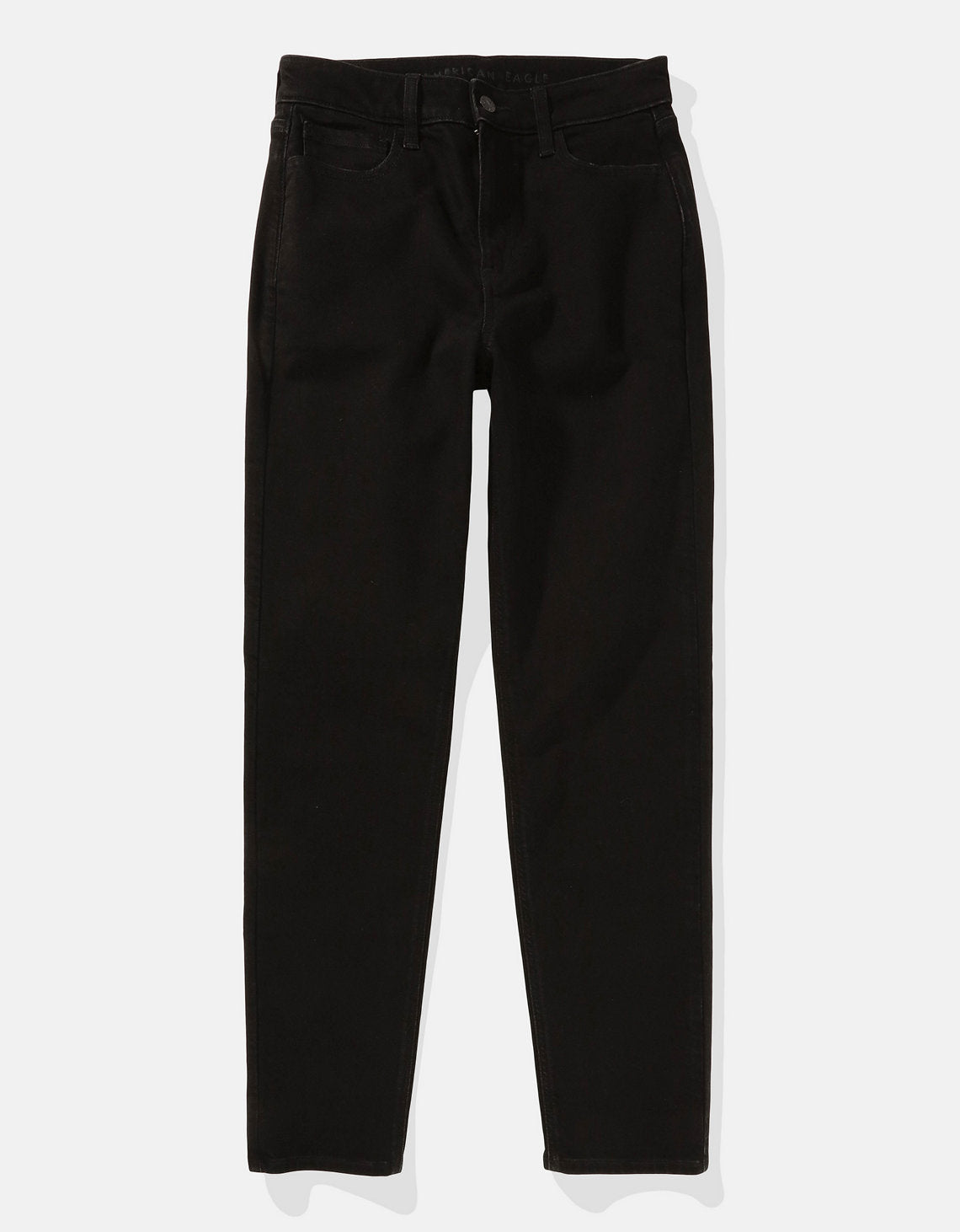 Jean mom de mujer AE - Negro 0436_5339_081_f