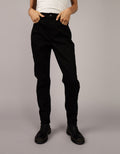 Jean mom de mujer AE - Negro 0436_5339_081_of