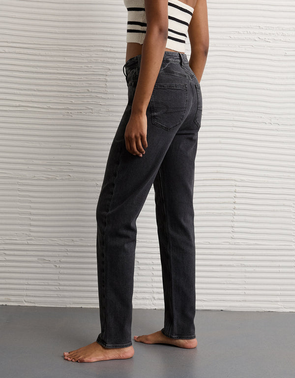 Jean Mom Strigid Ae - Negro