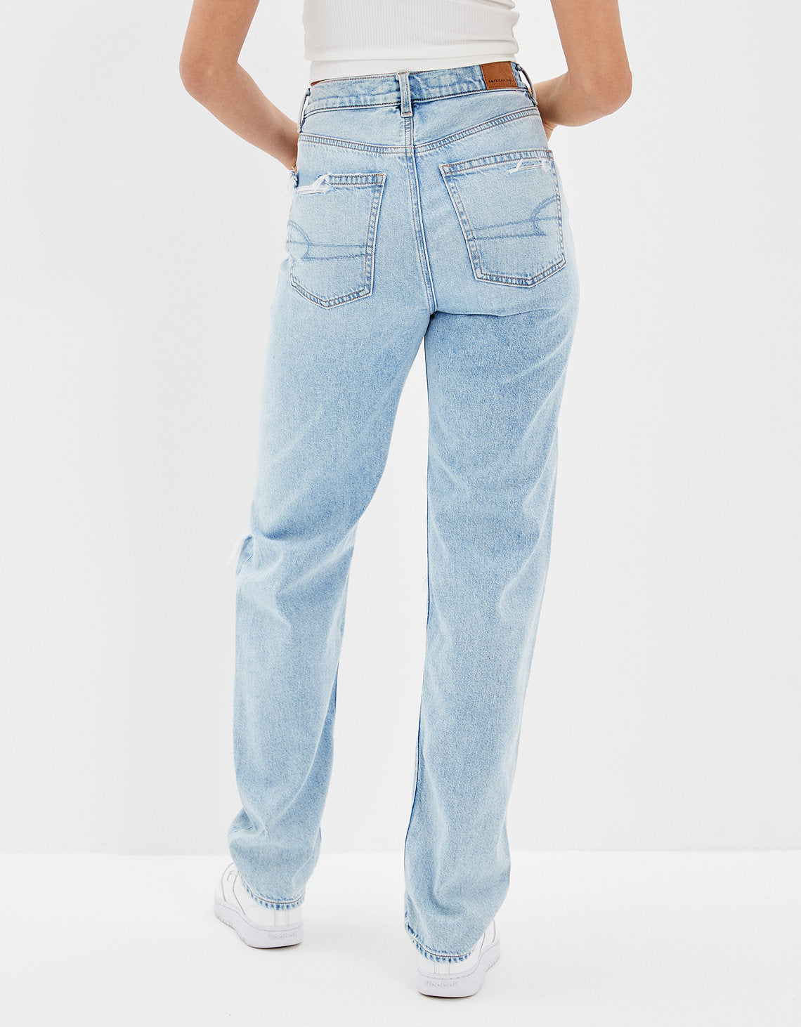 Pantalón AE Baggy de cintura ancha con rasgaduras - Generico 0437_4024_987_ob