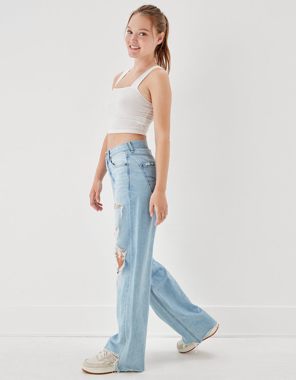 Jean Baggy Wide Leg de Tiro Alto Ae - Generico 0437_4066_916_os