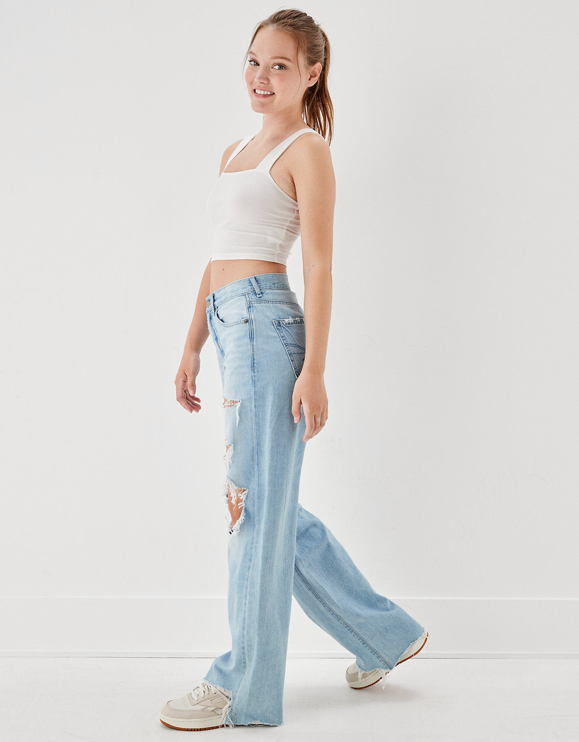 Jean Baggy Wide Leg de Tiro Alto Ae - Generico 0437_4066_916_os