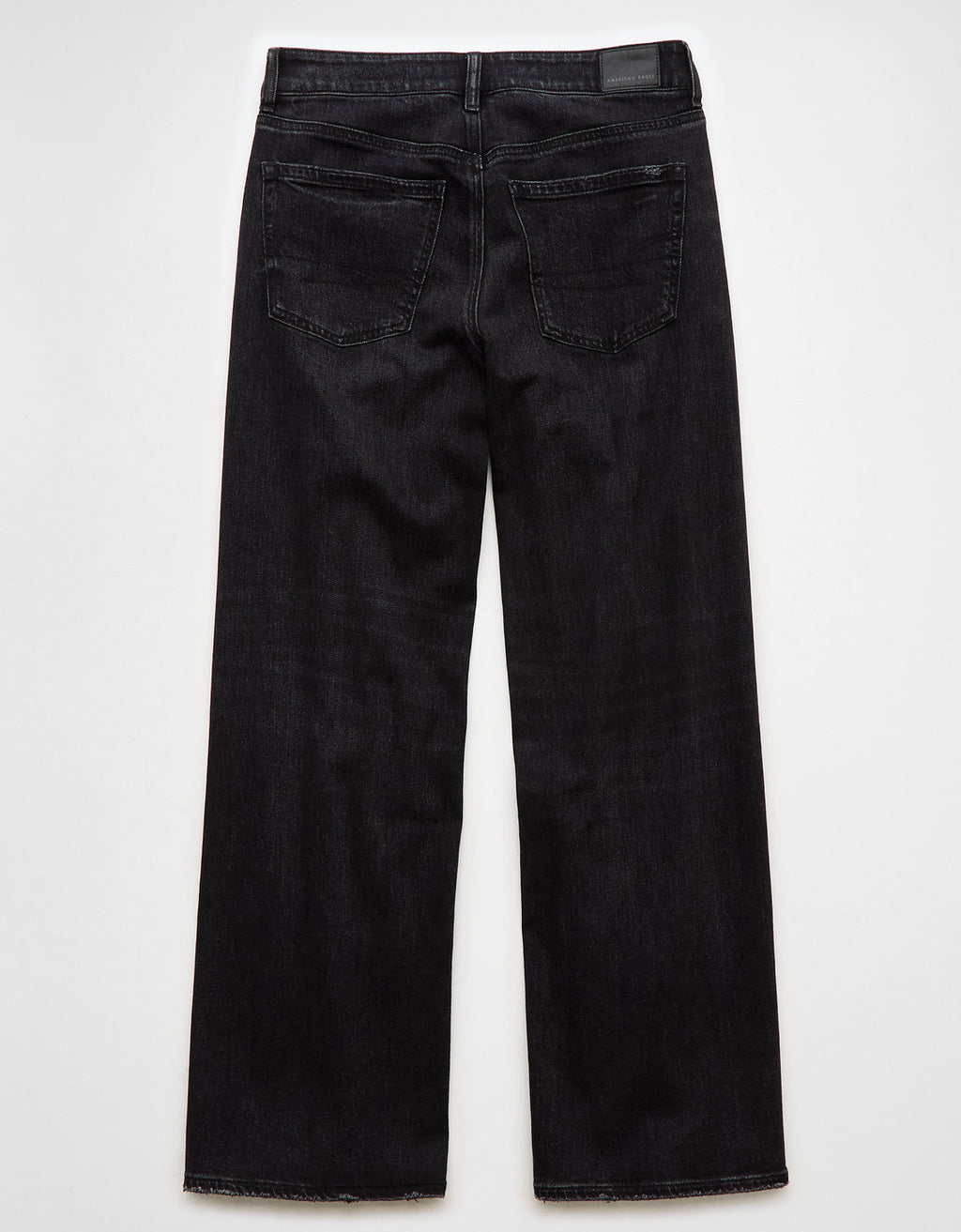 Jean Baggy Wide-Leg de Tiro Bajo Ae - Negro 0437_5511_094_b