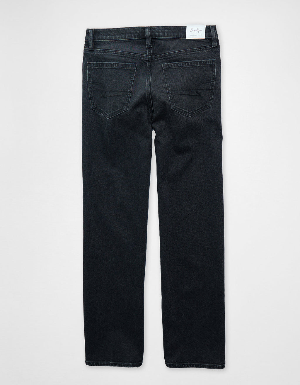 Jean Stovepipe Tiro Alto Ae - Negro 0437_5933_001_b