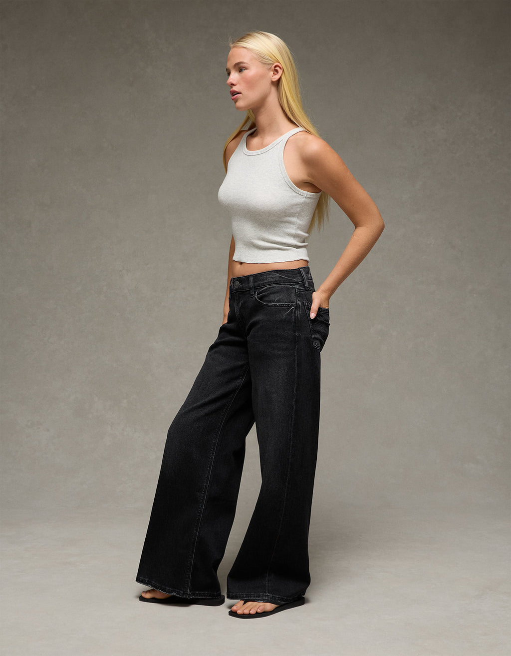 Jean ultra ancho de pierna baja y holgada - Negro 0437_6106_167_d2