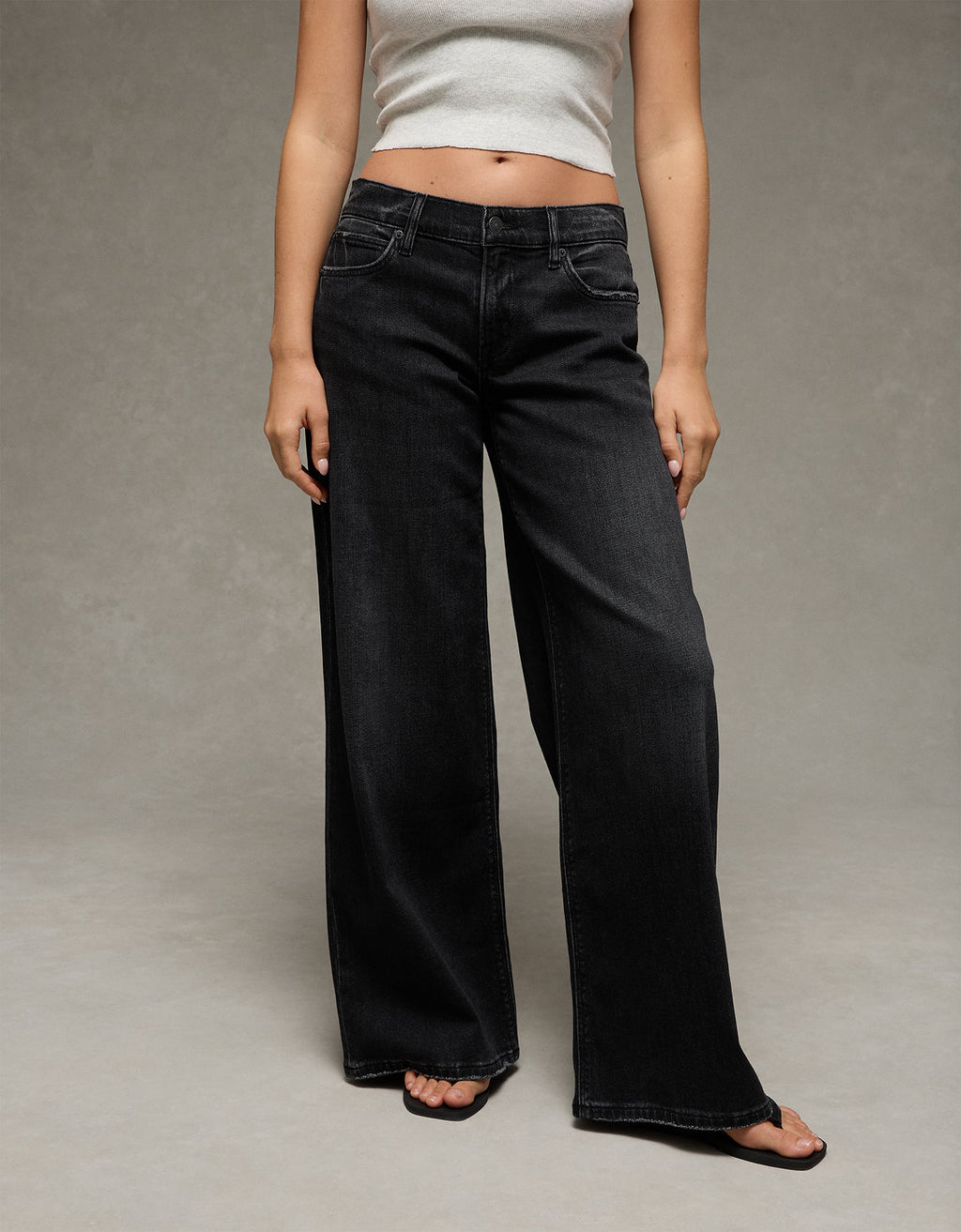 Jean ultra ancho de pierna baja y holgada - Negro 0437_6106_167_os