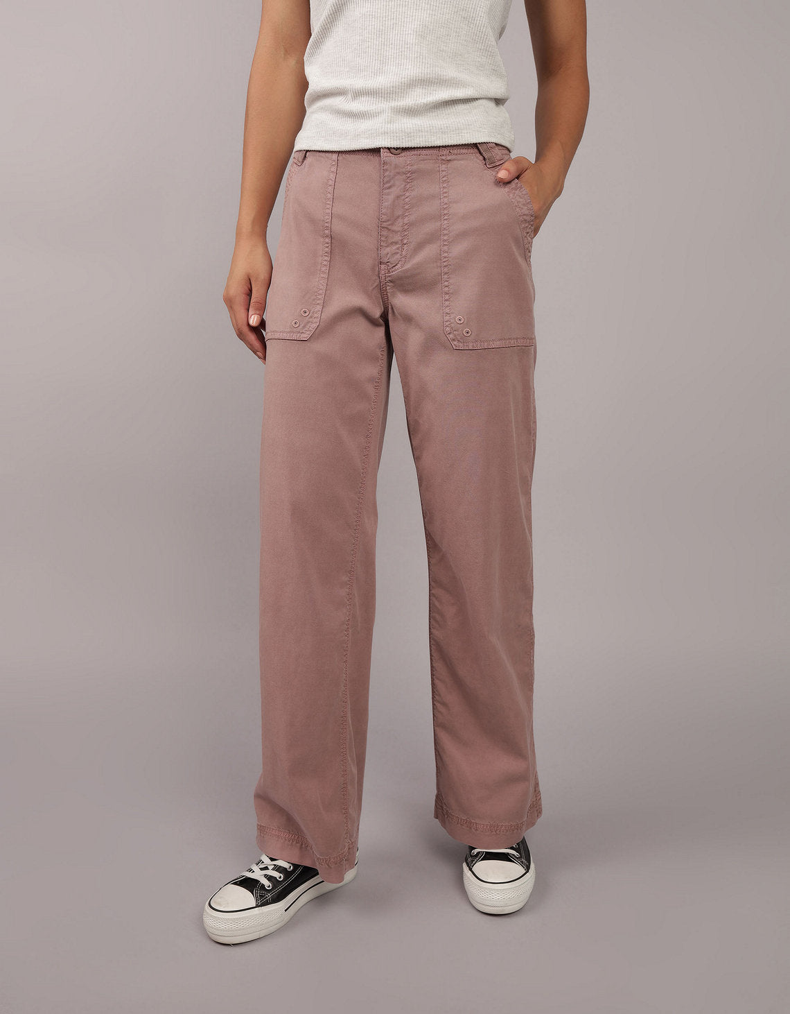 Pantalón Tiro Alto Holgado Mujer AE - Generico 0461_5081_182_of