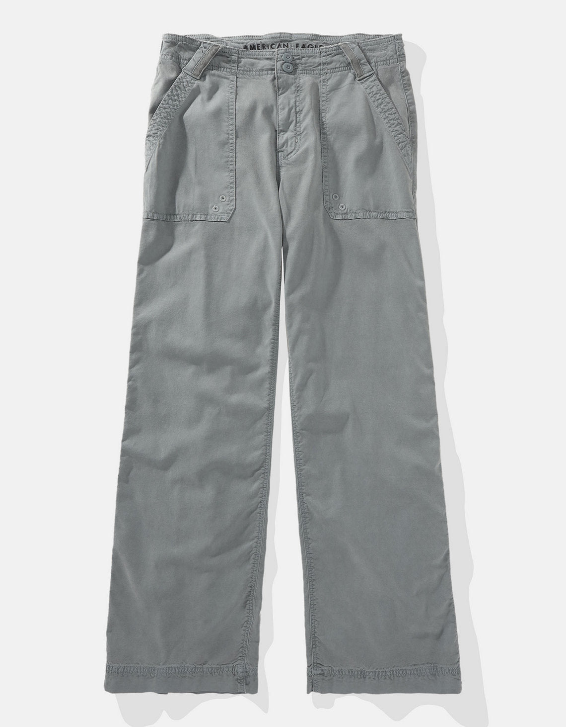 Pantalón Tiro Alto Holgado Mujer AE - Azul 0461_5081_336_f