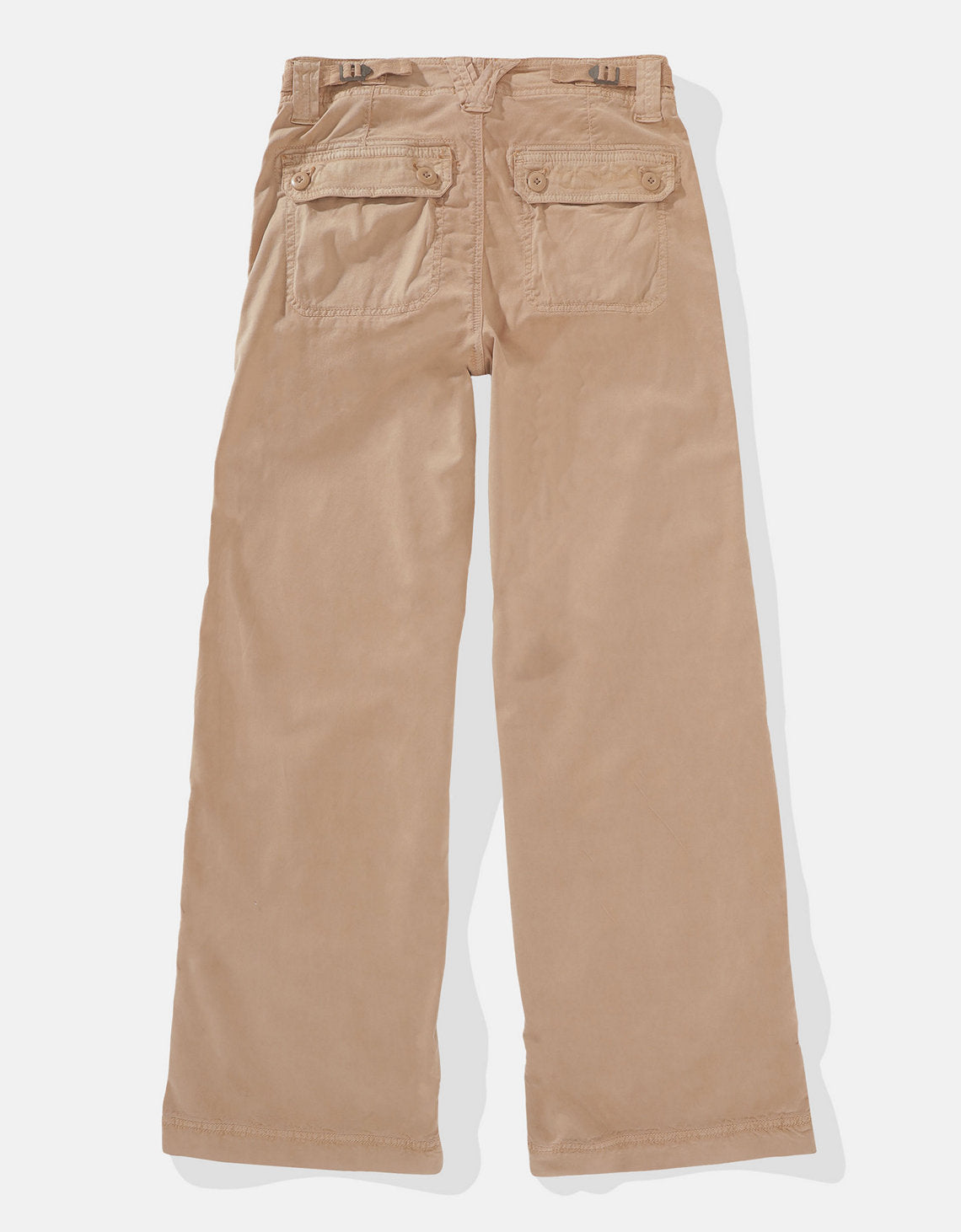 Pantalón Tiro Alto Holgado Mujer AE - Beige 0461_5081_676_b