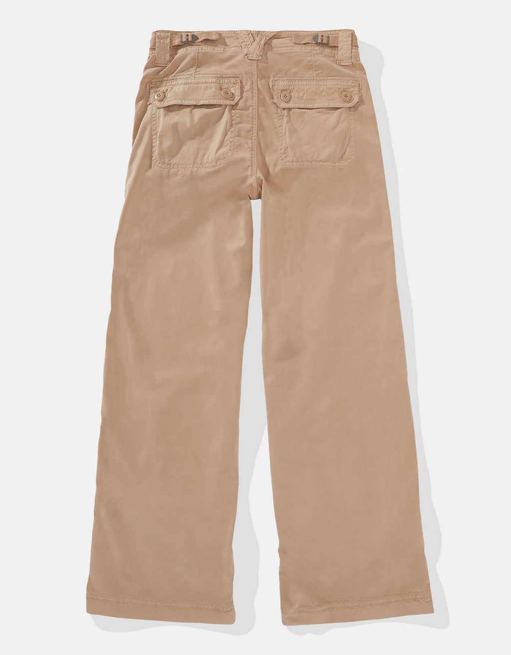 Pantalón Tiro Alto Holgado Mujer AE - Beige 0461_5081_676_b