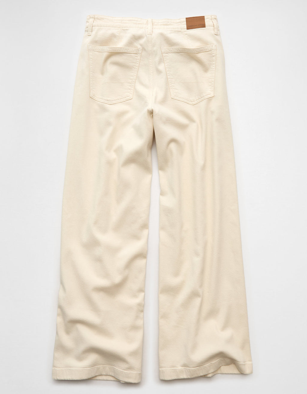 Pantalón Wide-Leg de Tiro Bajo Ae - Caqui 0461_5530_210_b