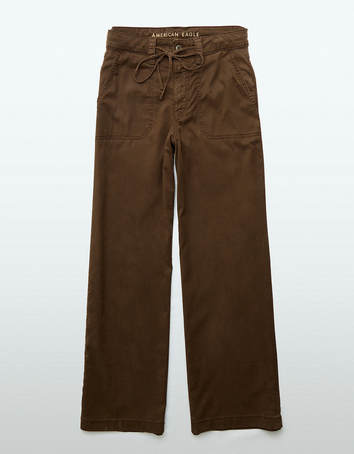 Pantalón Baggy Wide Leg Ae - Café 0461_5591_285_f