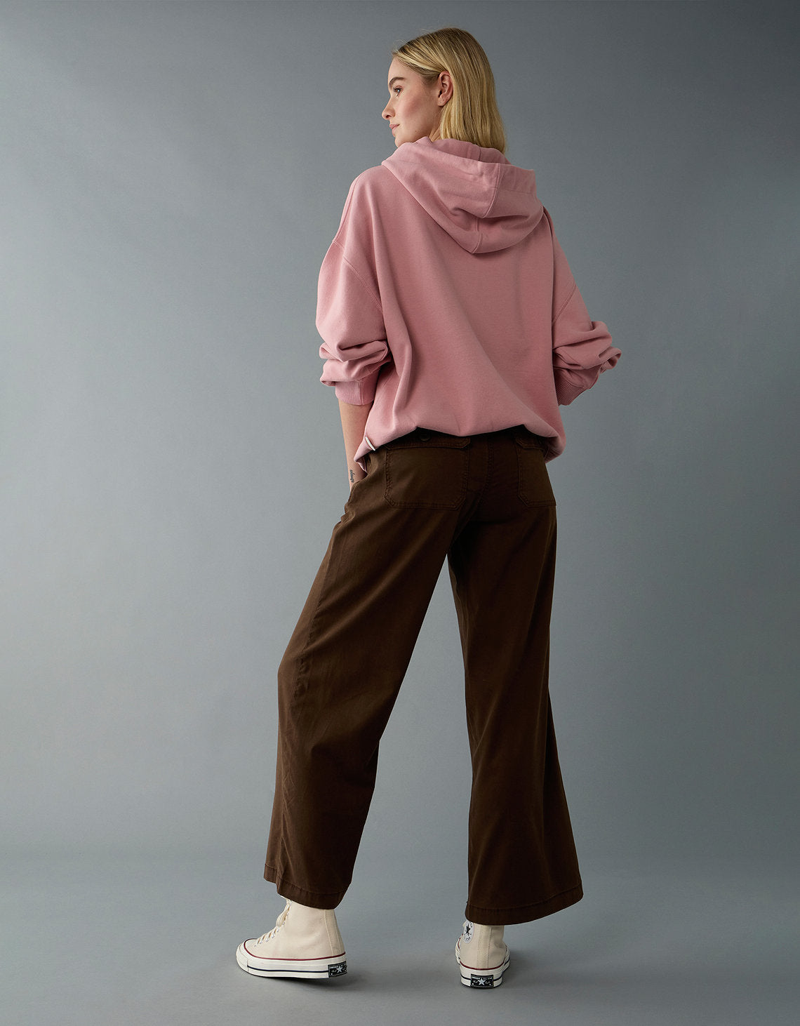 Pantalón Baggy Wide Leg Ae - Café 0461_5591_285_ob