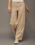 Pantalón de pierna ancha y super cintura alta Ae Stretch - Blanco 0461_5745_141_of