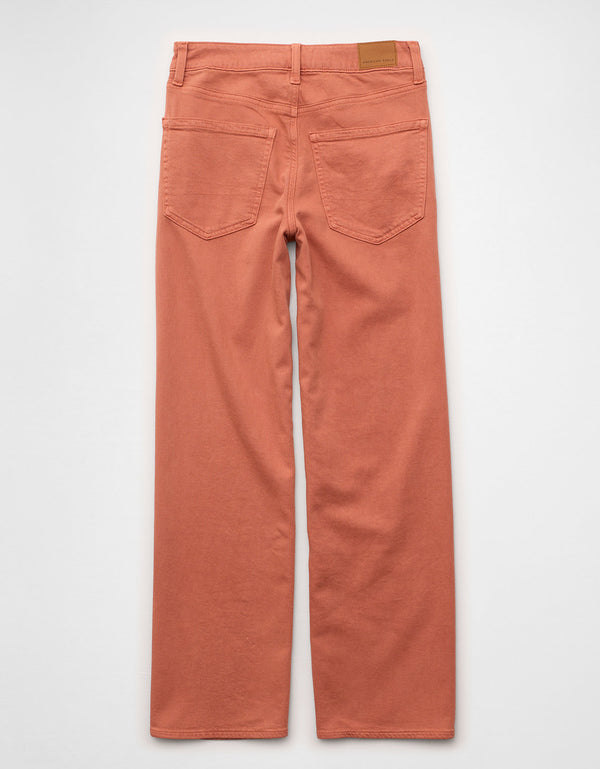 Pantalón de pierna ancha y super cintura alta Ae Stretch - Generico