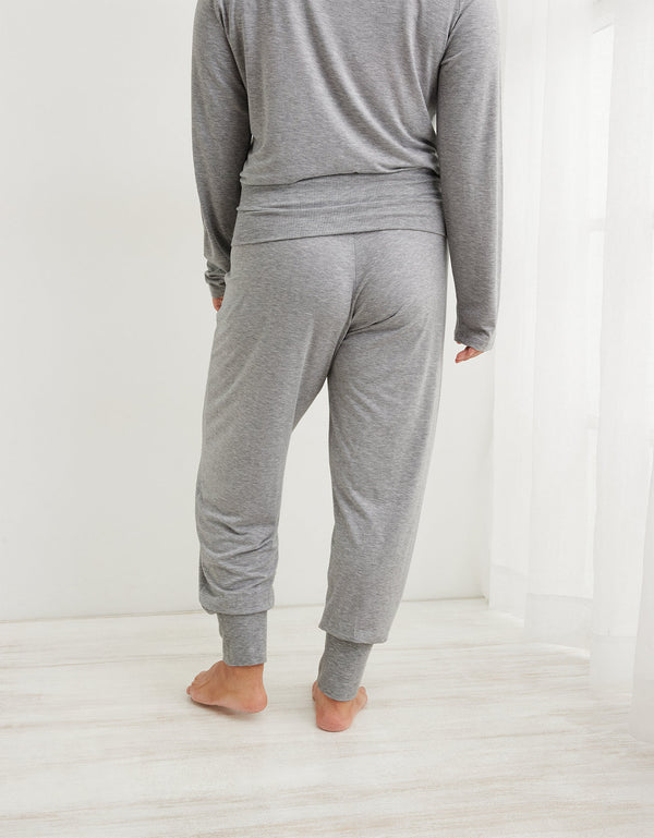 Pantalón de pijama Aerie en franela - Gris