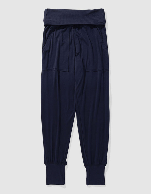 Pantalón de pijama Aerie en franela - Azul