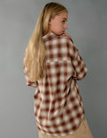 Camisa Abotonada Ae - Café 0536_6536_200_ob