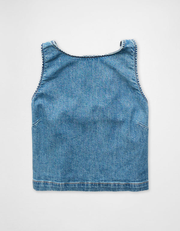 Domelipa x Ae Top Tube en Denim - Generico