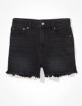 Boyfriend Short AE Stretch noventero de denim - Negro 0547_7071_055_f