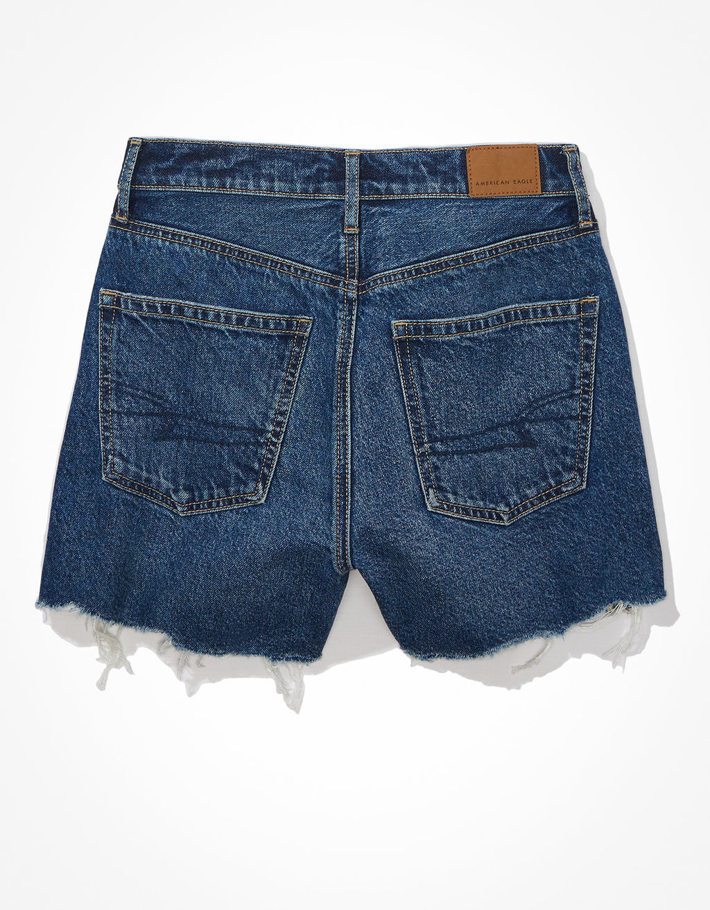 Short AE noventero boyfriend de denim con el tiro más alto - Azul 0547_7167_521_b
