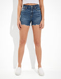 Short AE noventero boyfriend de denim con el tiro más alto - Azul 0547_7167_521_of