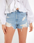 Short AE noventero boyfriend de denim con el tiro más alto - Generico 0547_7168_868_of