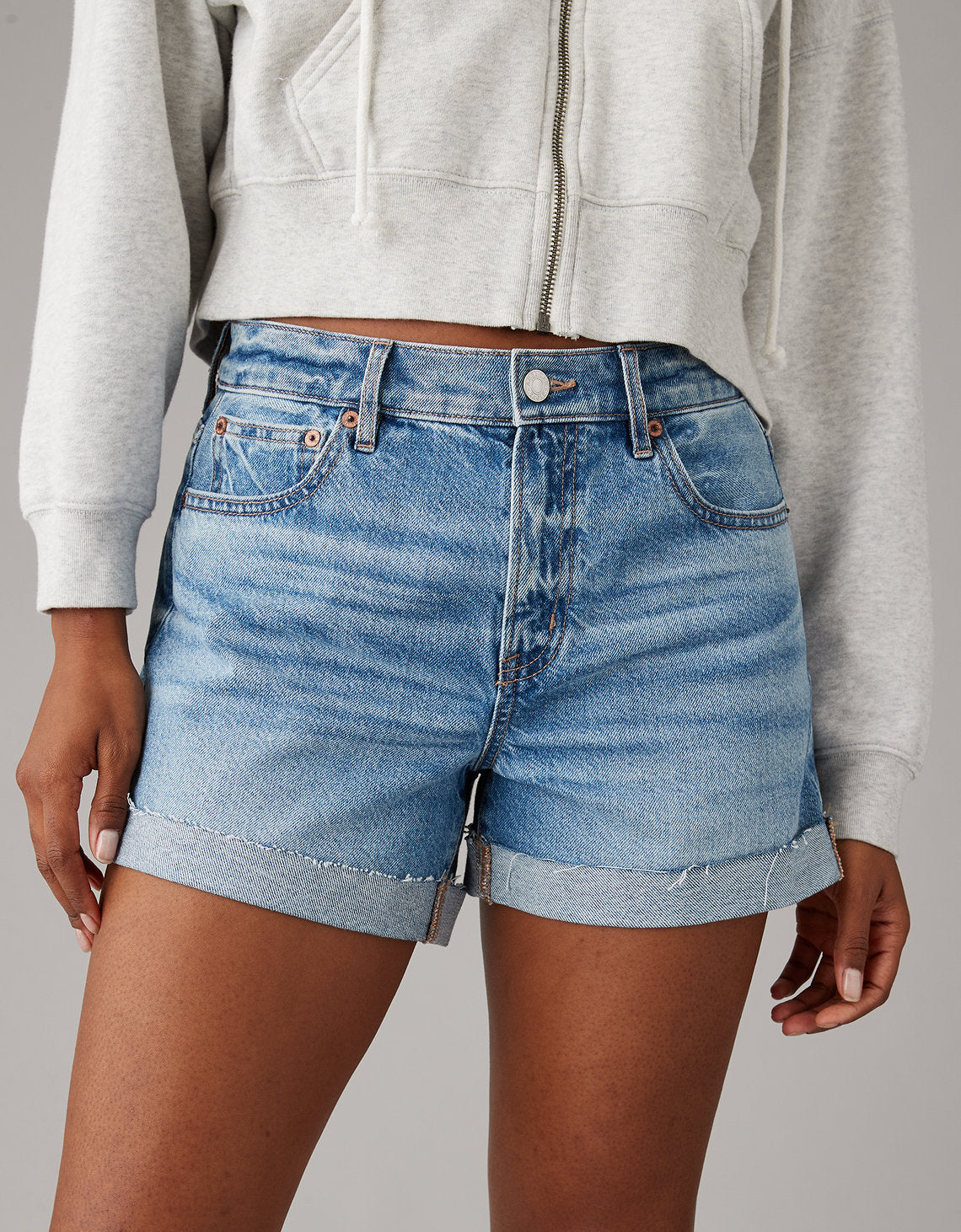 Short en denim AE noventero - Azul 0547_7702_540_of