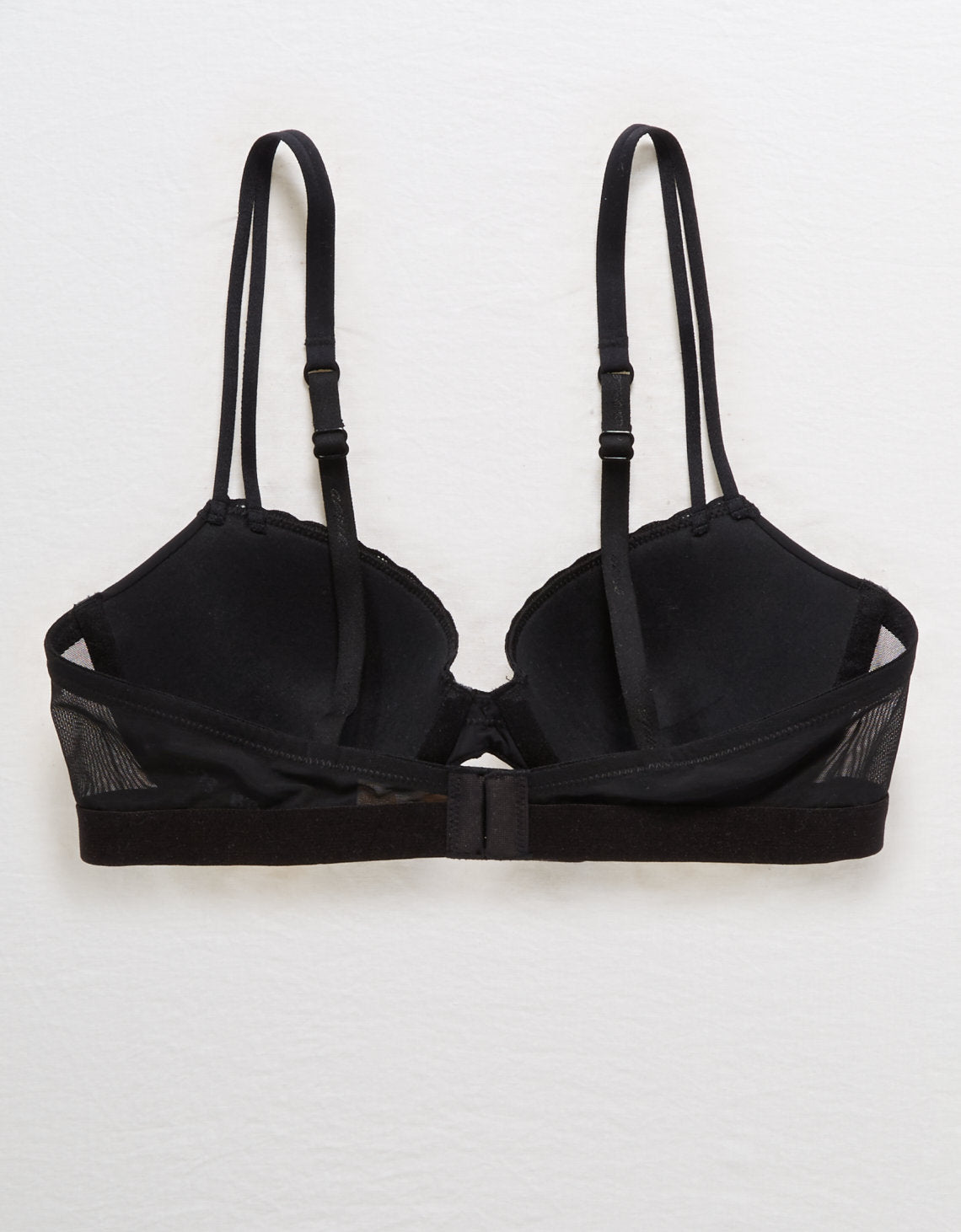 Bra Aerie de mediana cobertura con forro interno - Negro 0792_8043_073_b