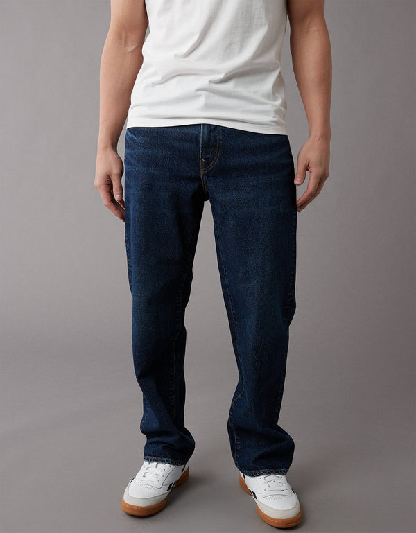 Jean loose holgado de hombre AE - Azul