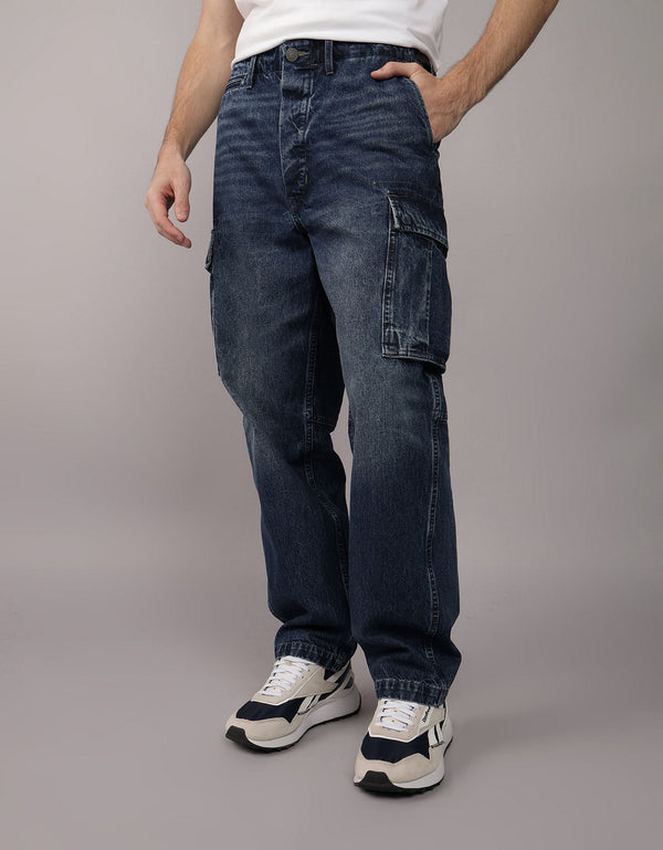 Jean Athletic tipo cargo Hombre AE - Generico