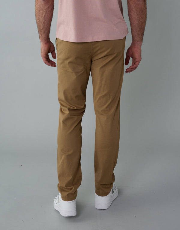 Pantalón slim de hombre AE - Caqui