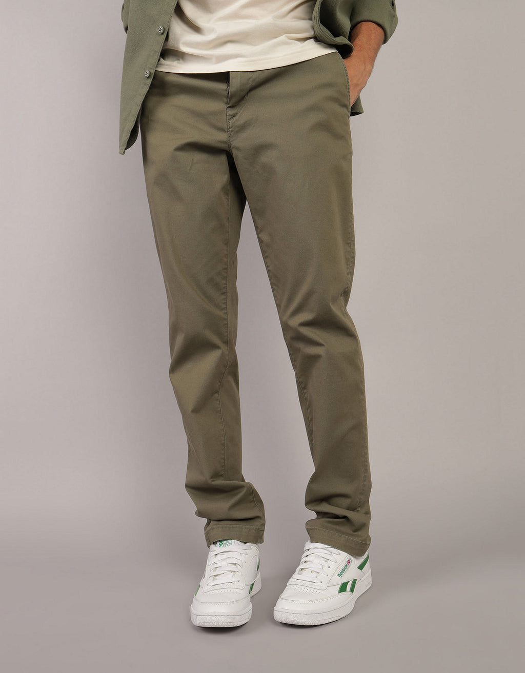 Pantalón slim de hombre AE - Verde 1120_5033_342_of
