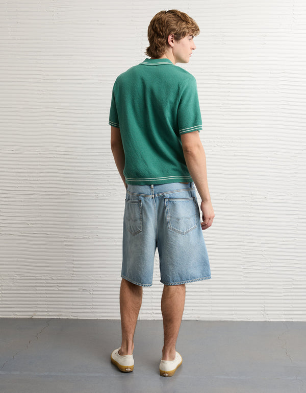 Polo de Suéter Ae - Verde