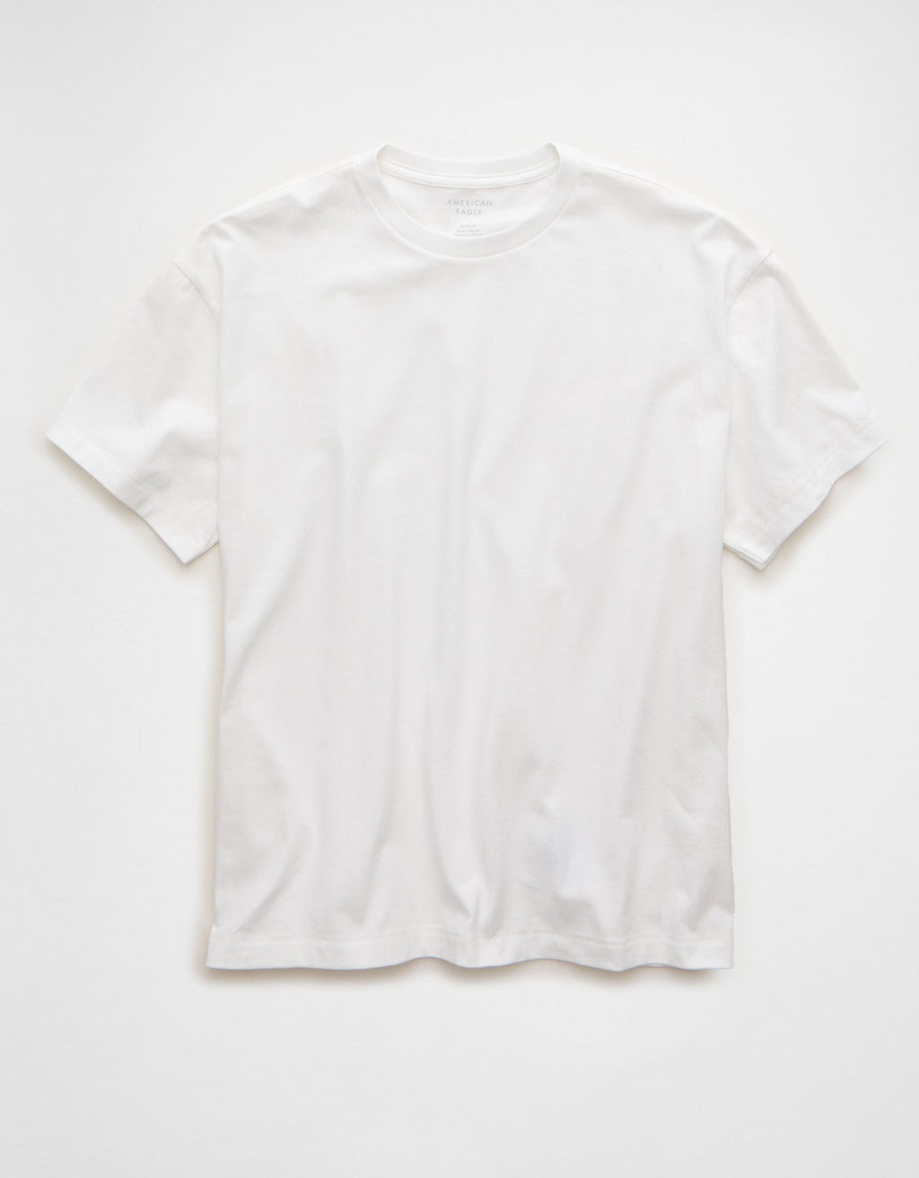 Camiseta ajustada desgastada Ae. - Blanco 1162_5017_100_f