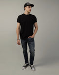 Camiseta Oversized Ae - Negro 1164_1539_001_of
