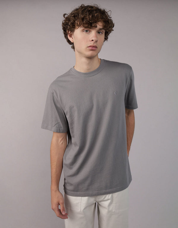 Camiseta Oversized Ae - Gris