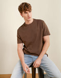 Camiseta Oversized Ae - Café 1164_1539_203_of