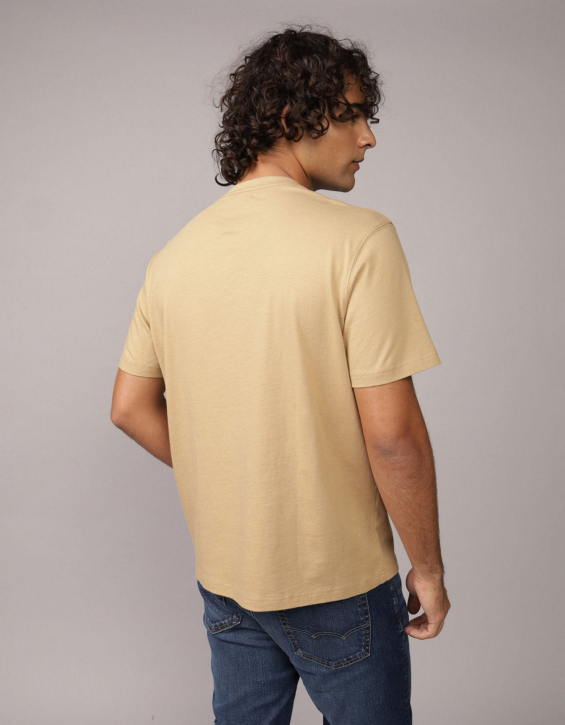Camiseta Oversized Ae - Caqui 1164_1539_212_ob