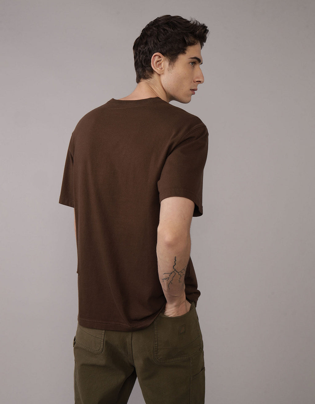 Camiseta Oversized Ae - Café 1164_1539_285_ob